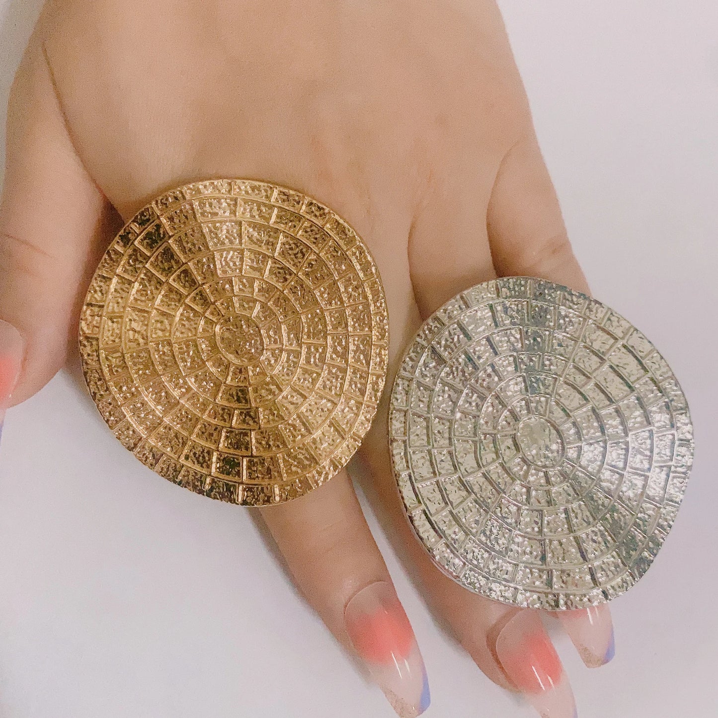 Big Gold Plated Ring