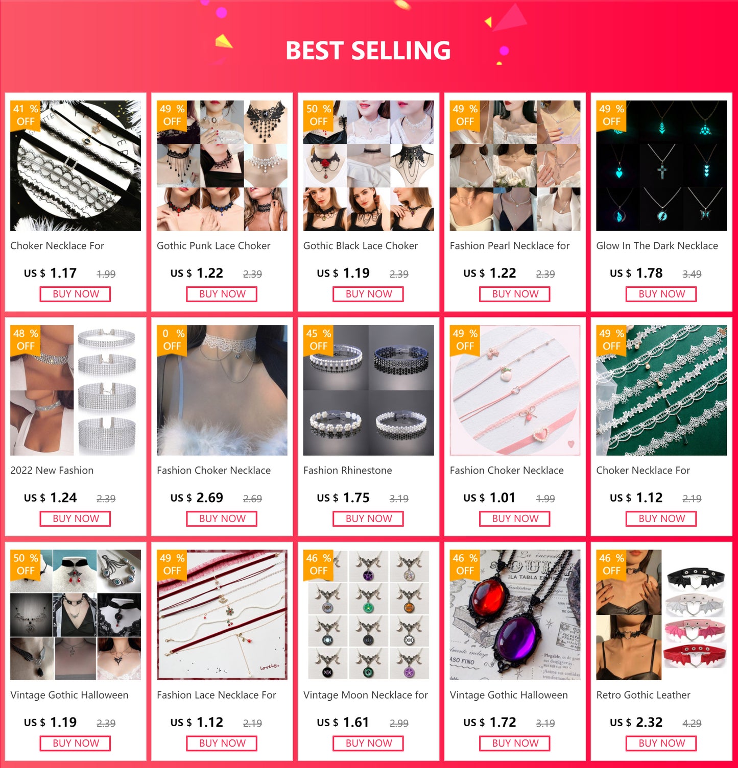 Fashion Lace Necklace