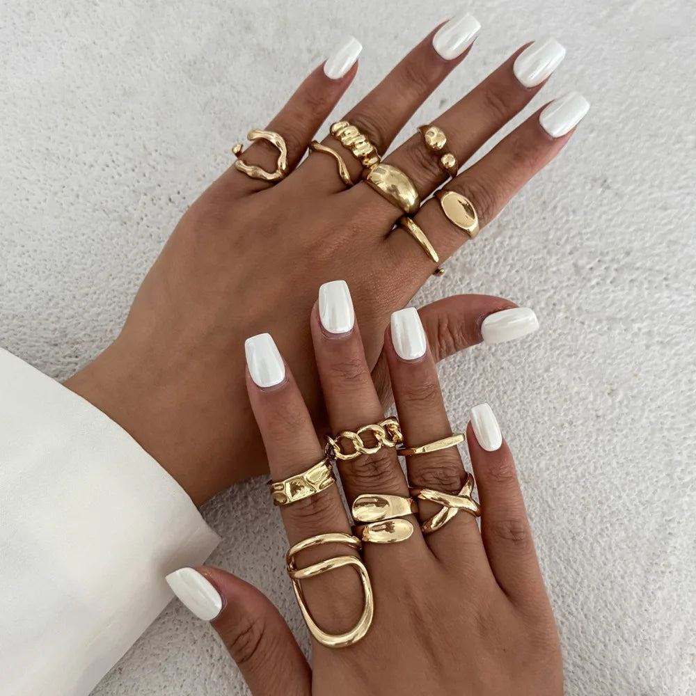 Rings Set Fashion