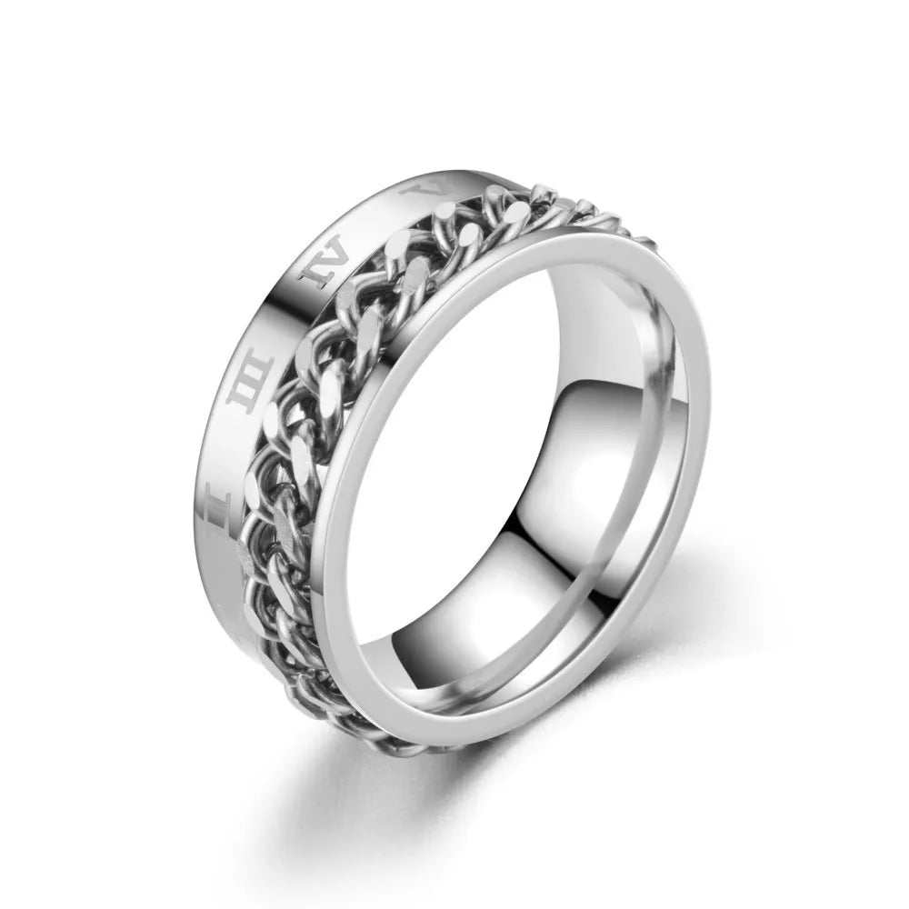 Titanium Steel Rotatable Chain Rings