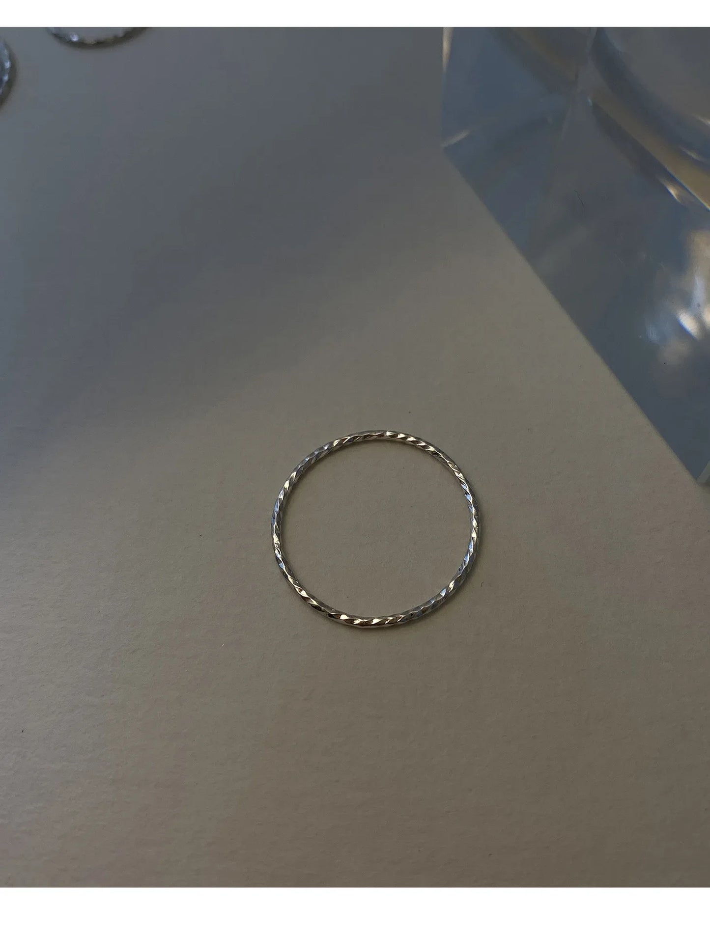 Sterling Silver Round Rings