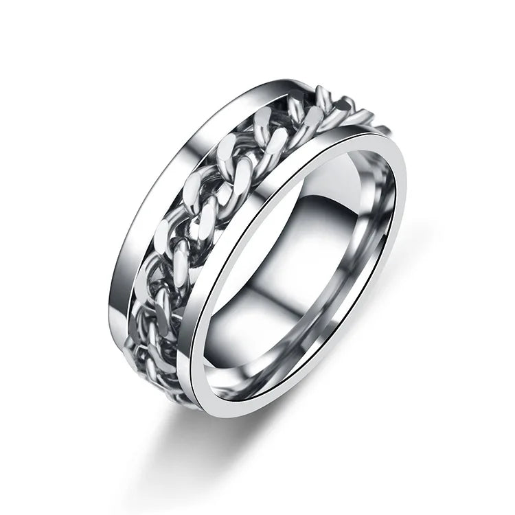 Titanium Steel Rotatable Chain Rings