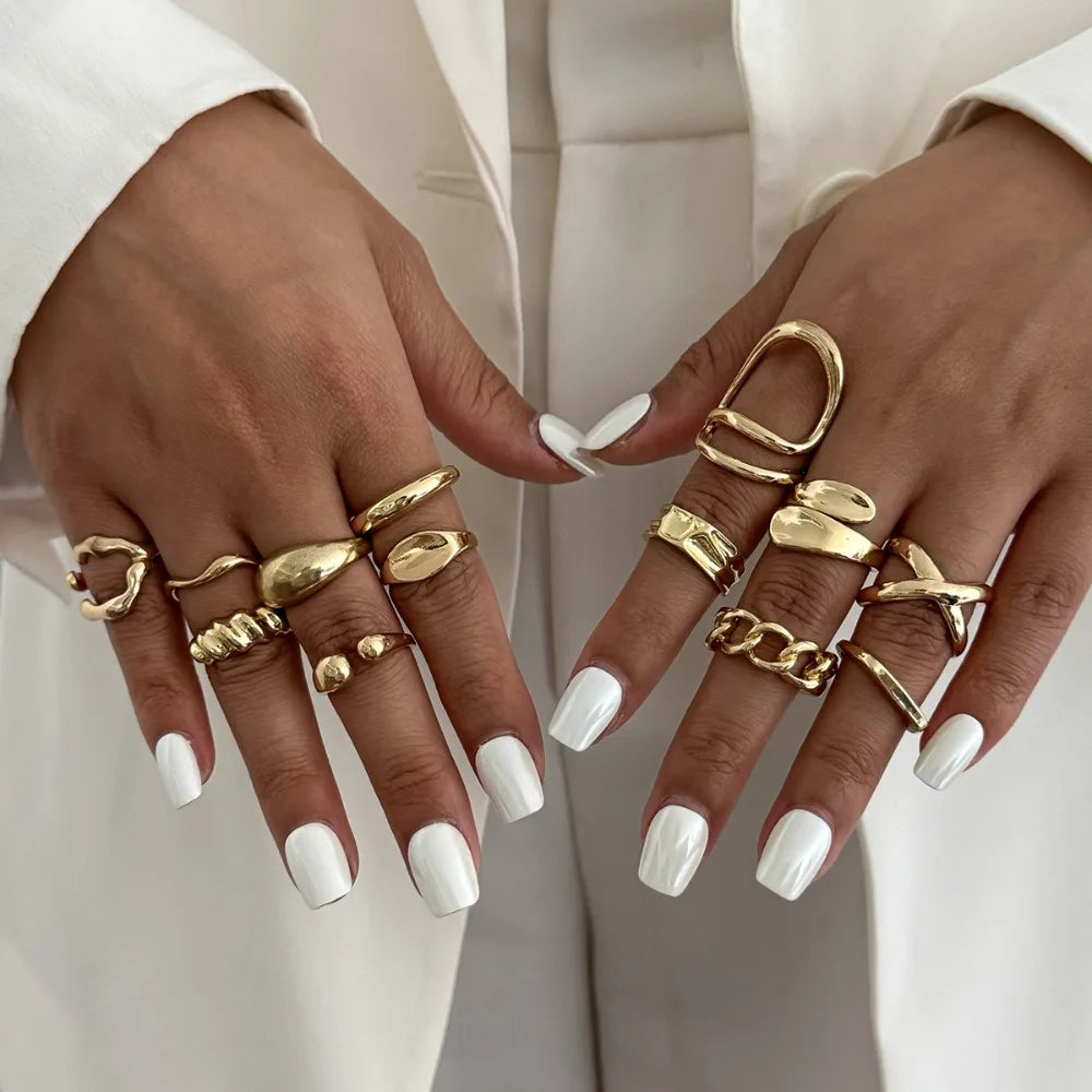 Rings Set Fashion