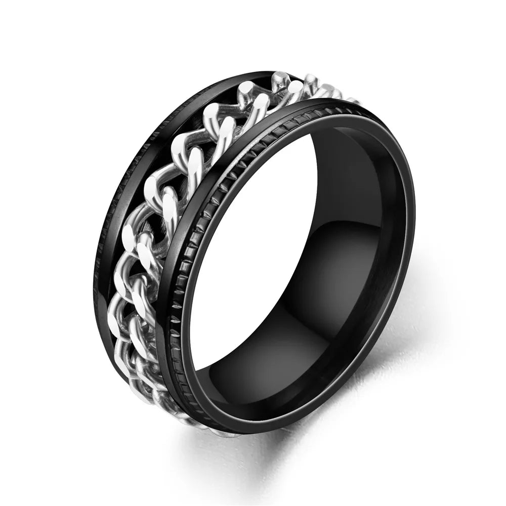Titanium Steel Rotatable Chain Rings