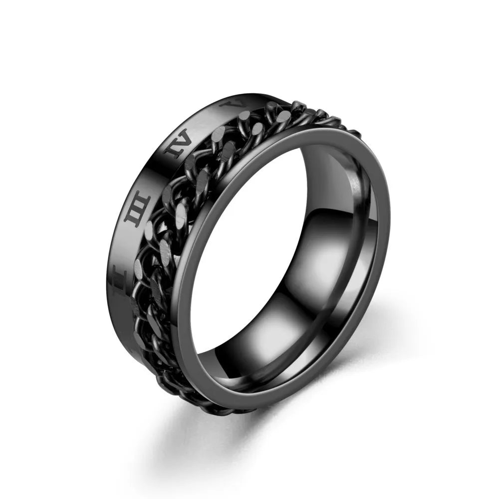 Titanium Steel Rotatable Chain Rings