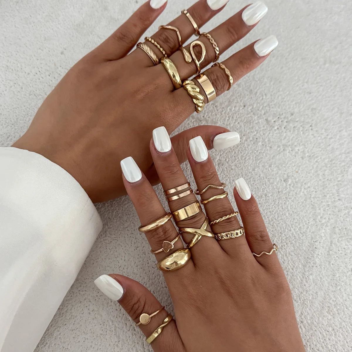Rings Set Fashion