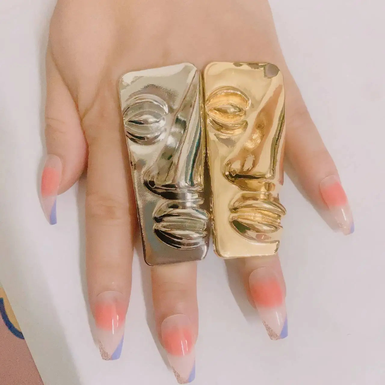 Big Gold Plated Ring