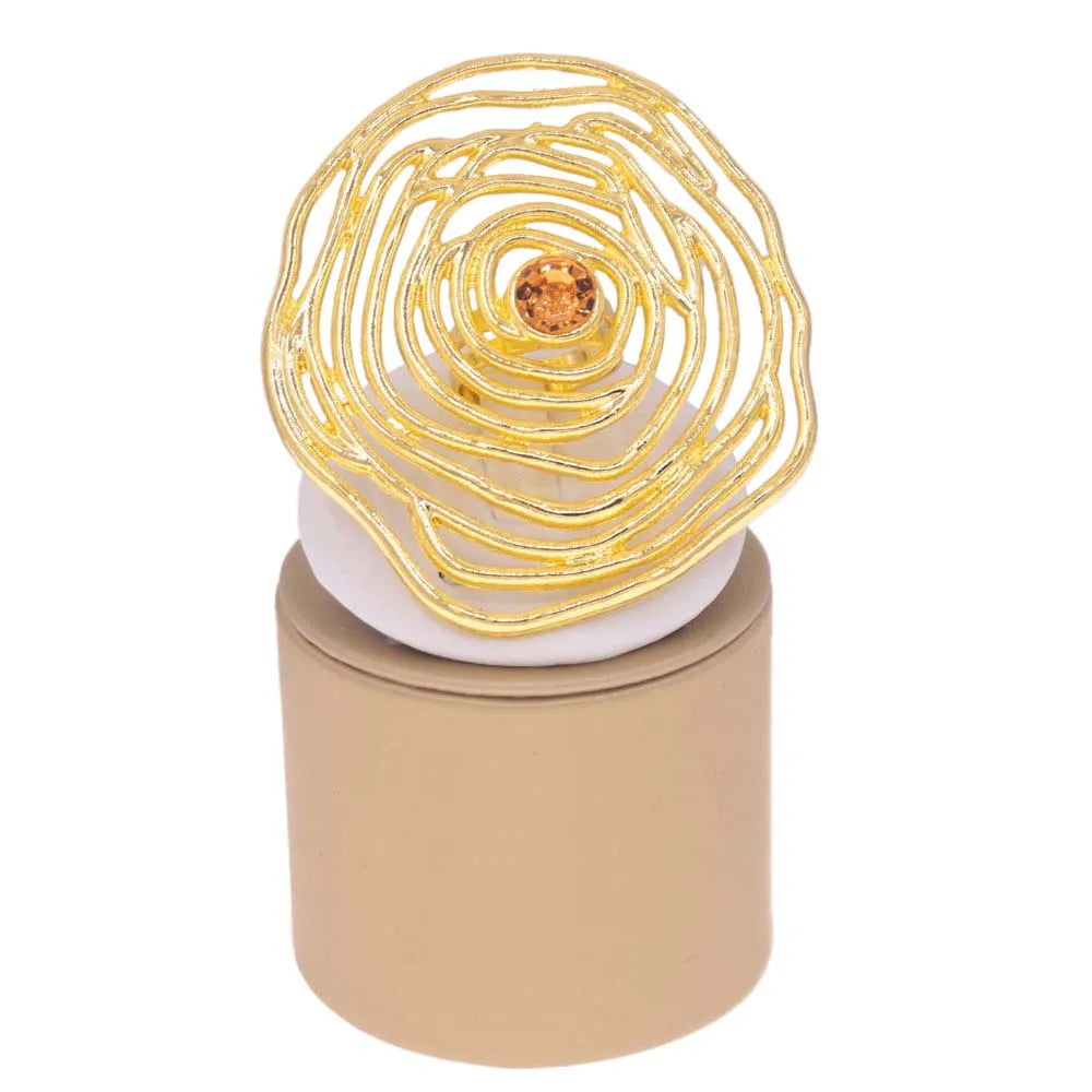 Big Gold Plated Ring