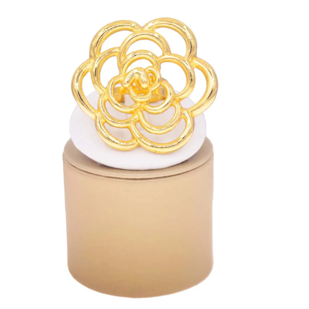 Big Gold Plated Ring