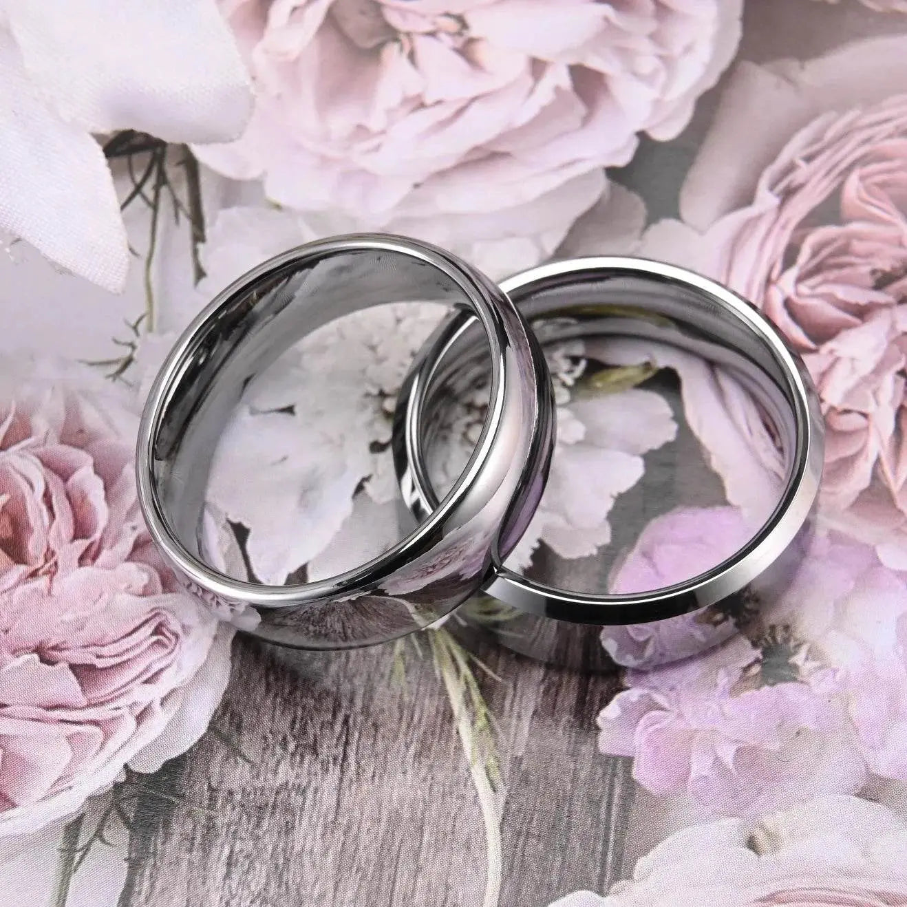 Tungsten Wedding Ring Set For Men Women Couples Jewelry My Store