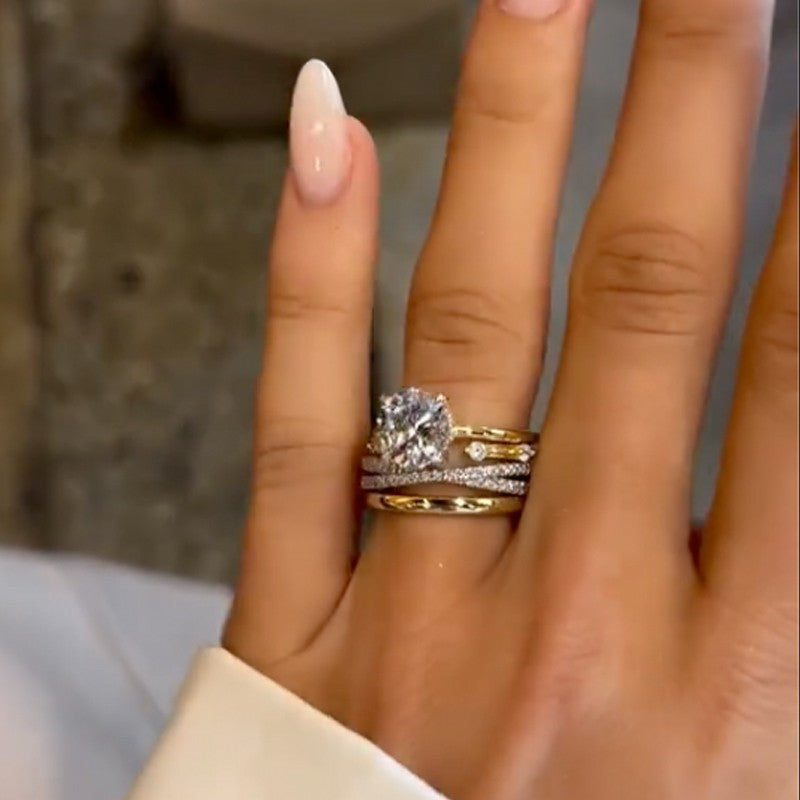 Aurellia Round 4PC Classic Set Yellow Gold