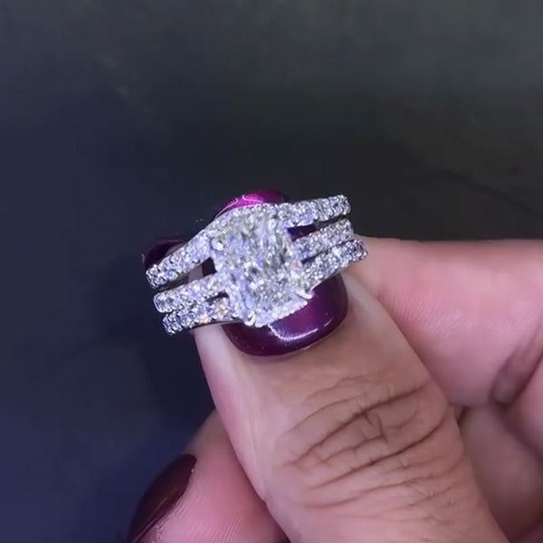 Aurellia Radiant Halo Insert Set Yellow Gold