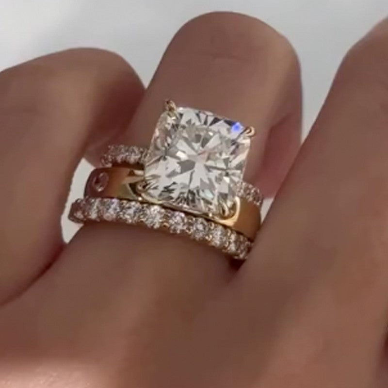 Aurellia Cushion 3PC Classic Set White Gold