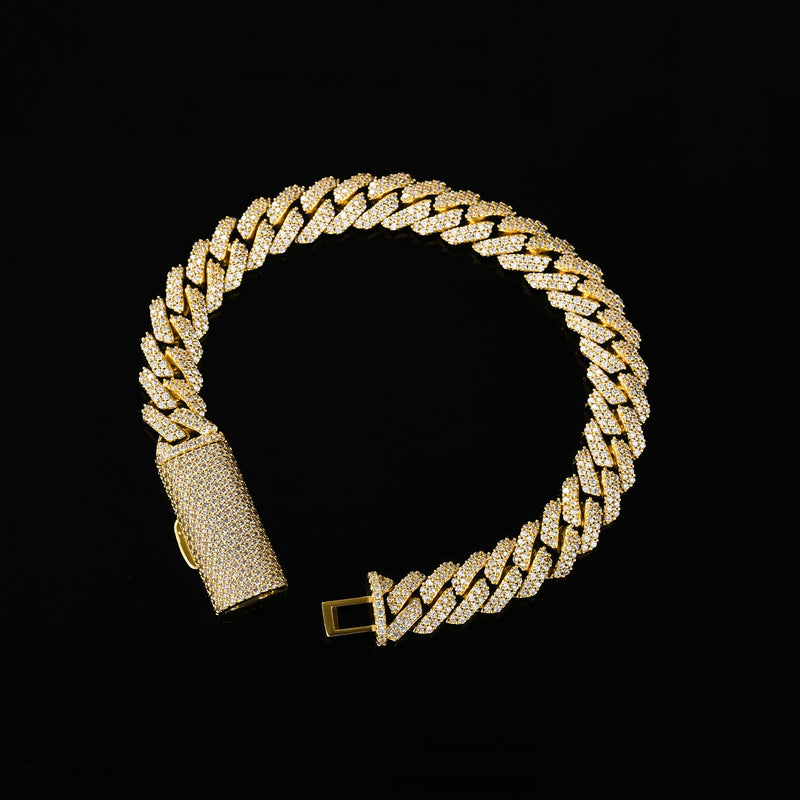 Aurellia 10mm Miami Cuban Yellow Gold