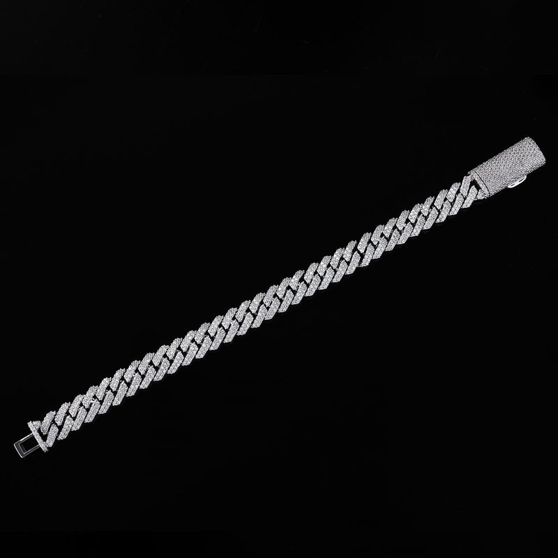 Aurellia 10mm Miami Cuban Yellow Gold Long