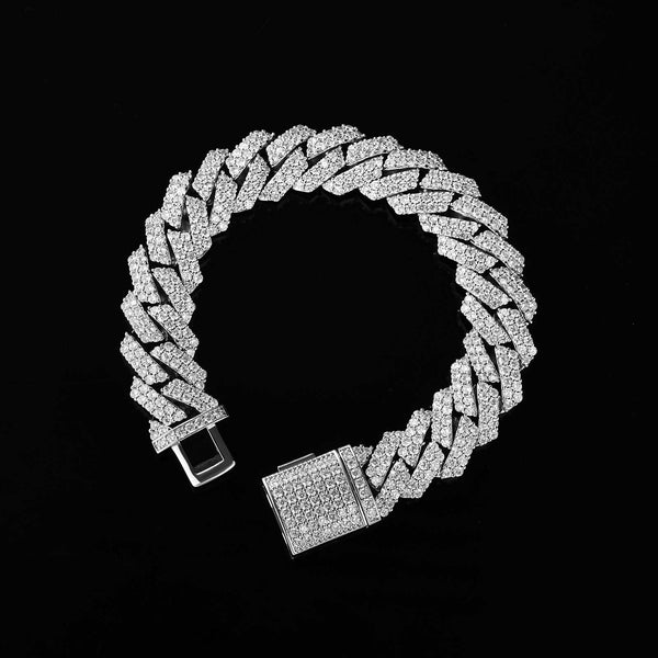Aurellia 16mm Miami Cuban White Gold Big