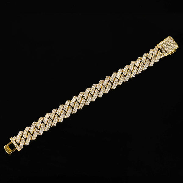 Aurellia 16mm Miami Cuban White Gold Big Alt