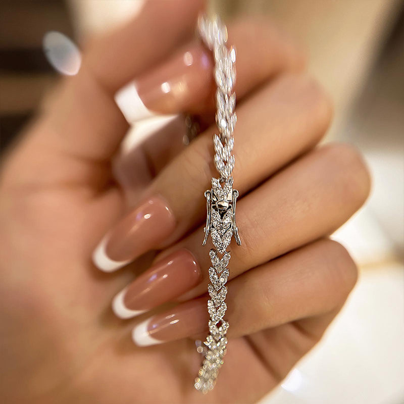 Aurellia Wheat Ear Bracelet Yellow Gold