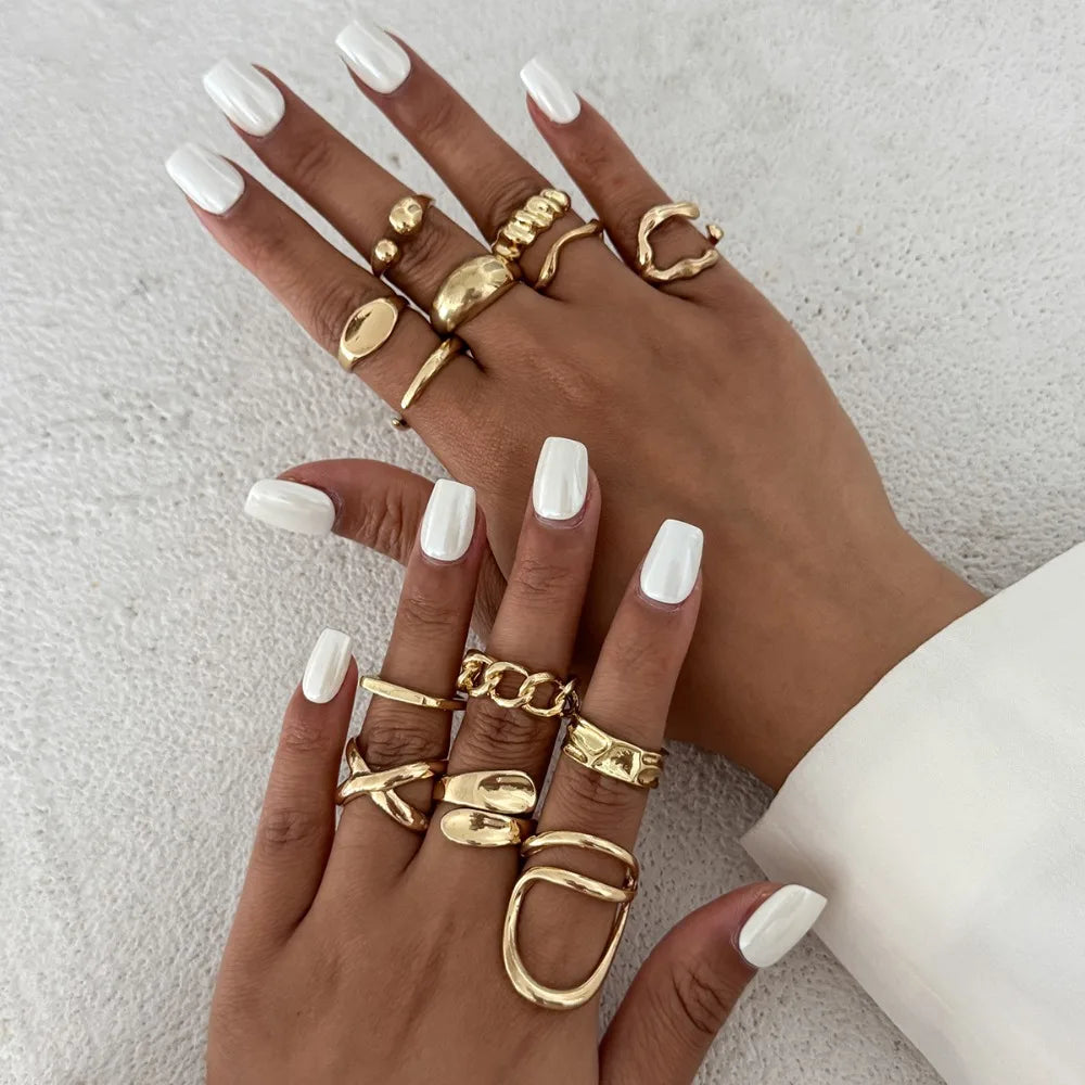 Rings Set Fashion