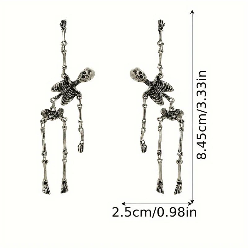 Halloween Skull Earrings
