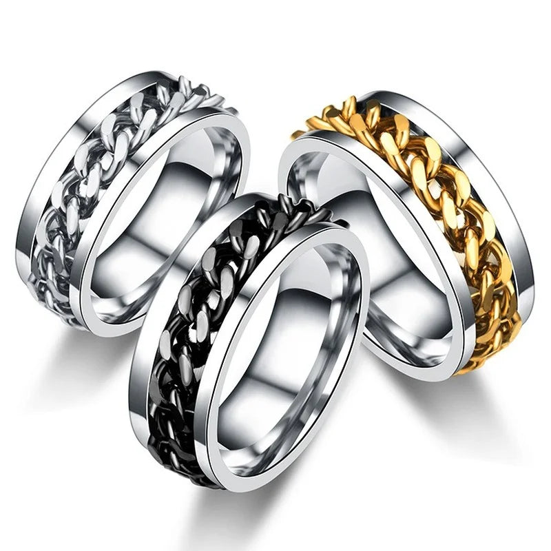 Titanium Steel Rotatable Chain Rings