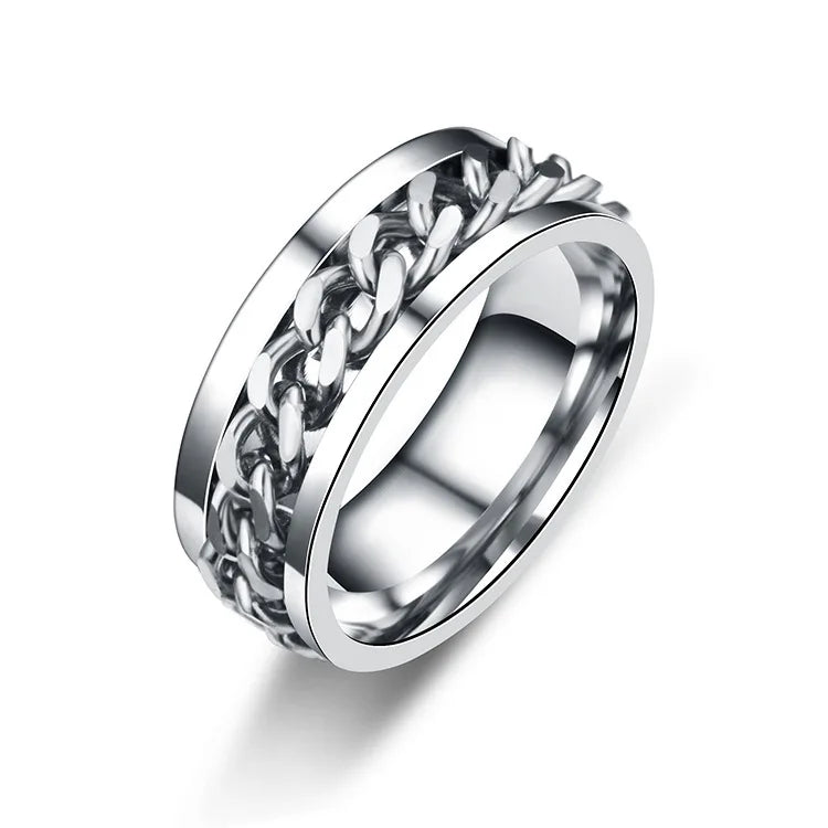 Titanium Steel Rotatable Chain Rings