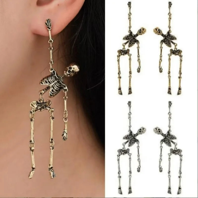 Halloween Skull Earrings